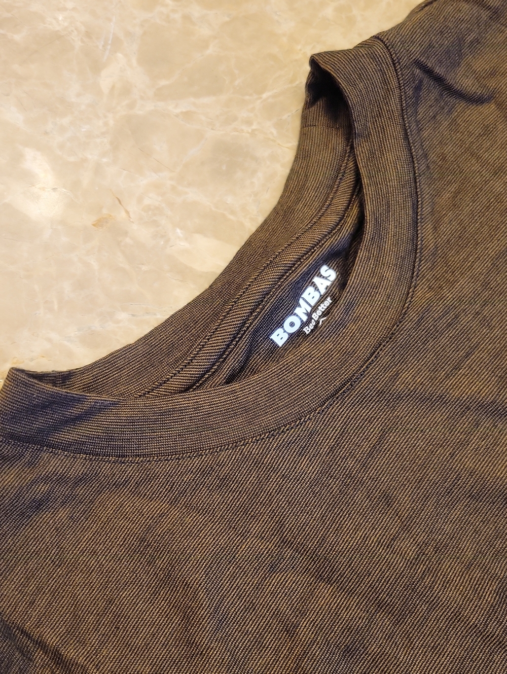 Bombas Long Sleeve Crewneck Shirt - Canteen Green, M - Picture 2 of 10